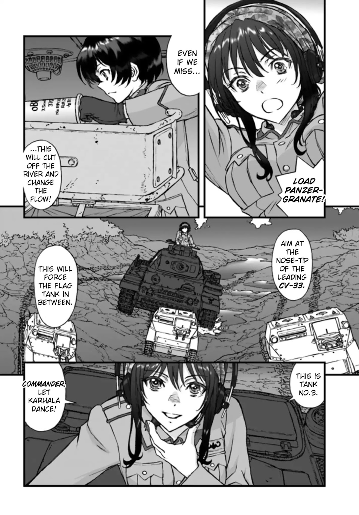 GIRLS und PANZER - The Fir Tree and the Iron-Winged Witch Chapter 3 page 3 - Chapter 3