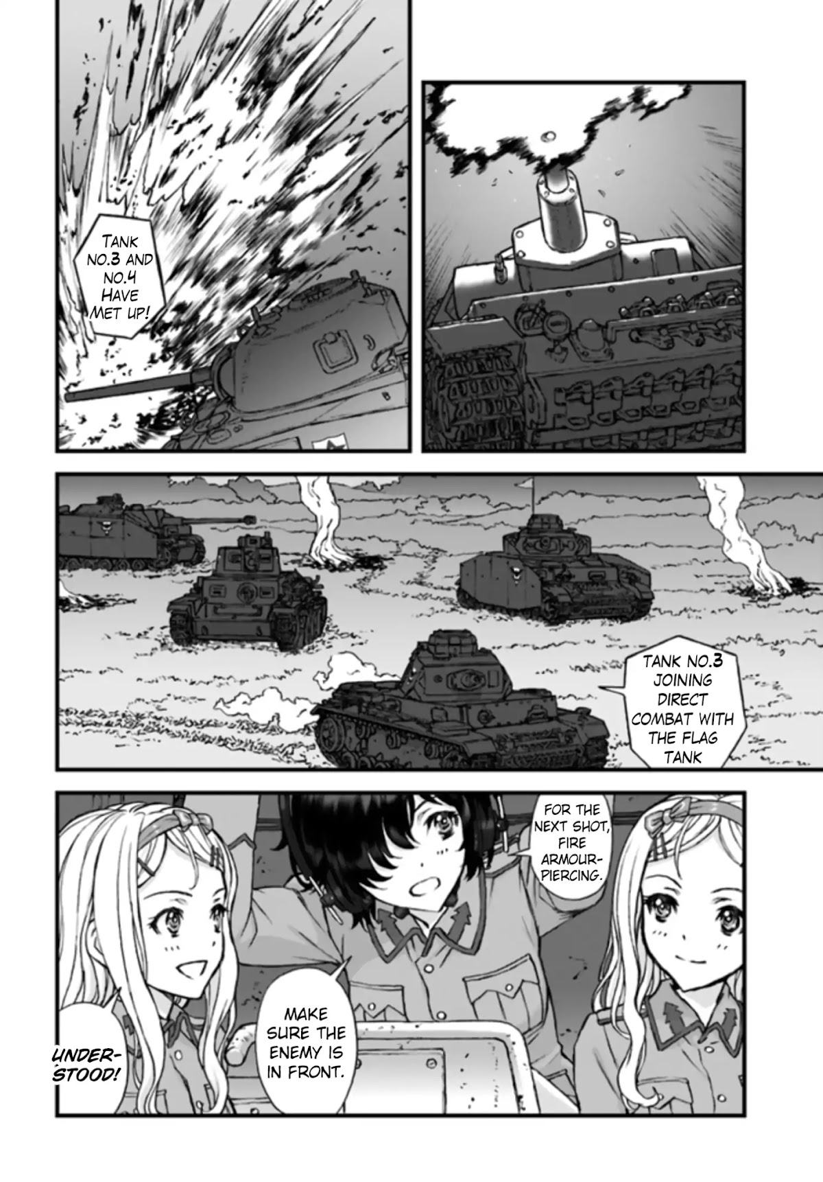 GIRLS und PANZER - The Fir Tree and the Iron-Winged Witch Chapter 3 page 5 - Chapter 3