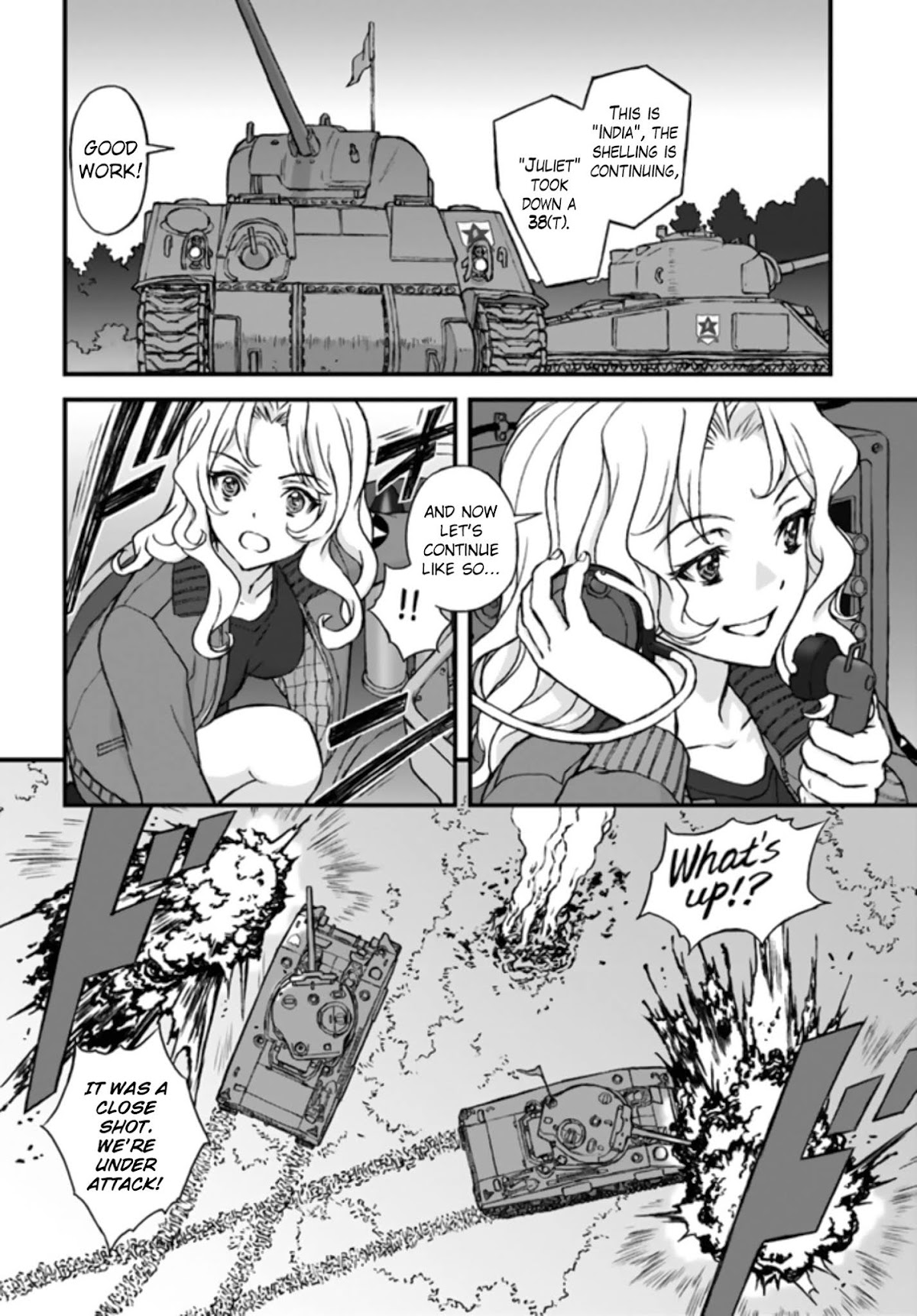 GIRLS und PANZER - The Fir Tree and the Iron-Winged Witch Chapter 4 page 10 - Chapter 4