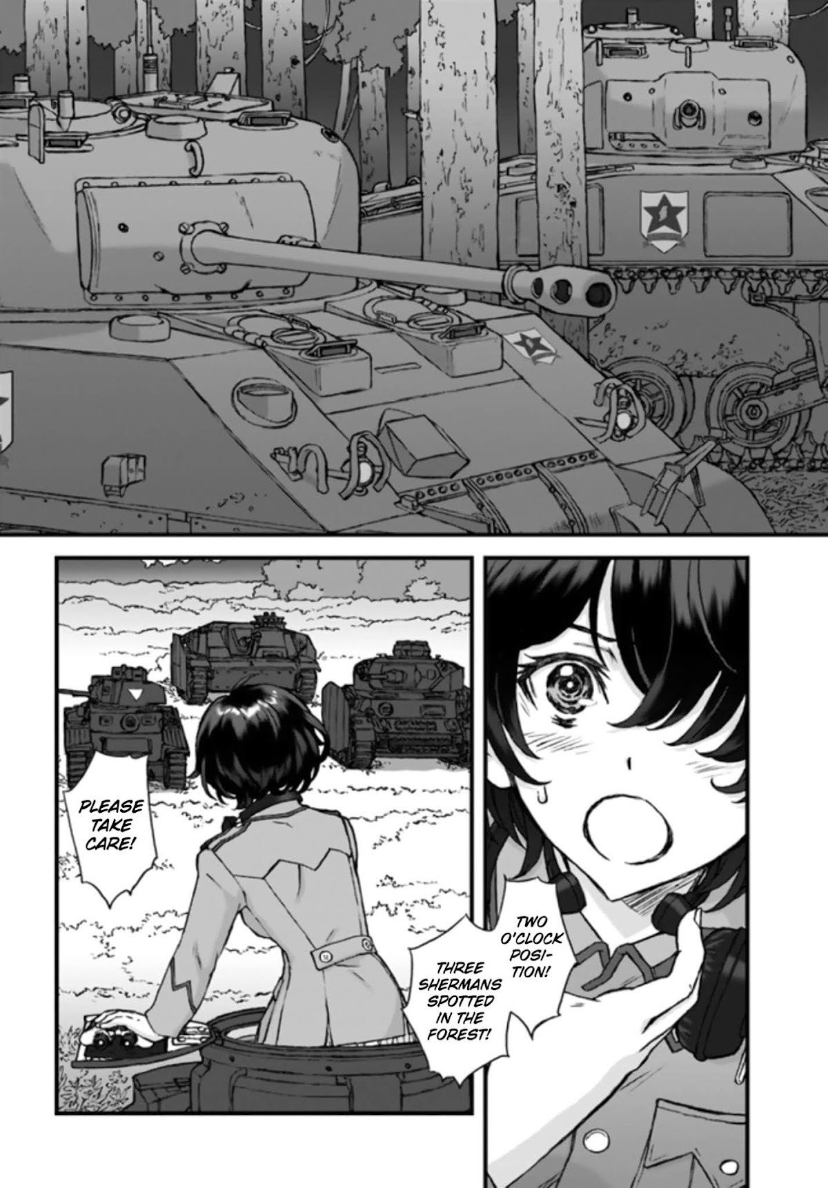 GIRLS und PANZER - The Fir Tree and the Iron-Winged Witch Chapter 4 page 6 - Chapter 4