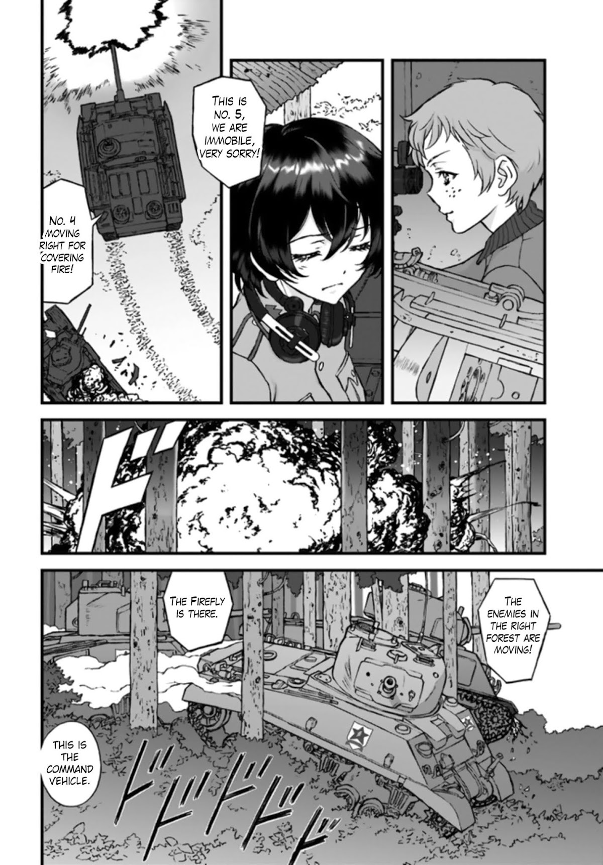 GIRLS und PANZER - The Fir Tree and the Iron-Winged Witch Chapter 4 page 8 - Chapter 4