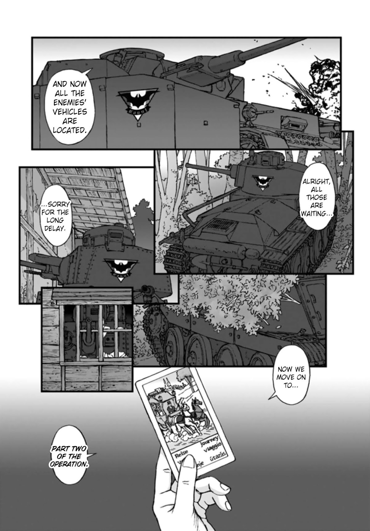 GIRLS und PANZER - The Fir Tree and the Iron-Winged Witch Chapter 4 page 9 - Chapter 4