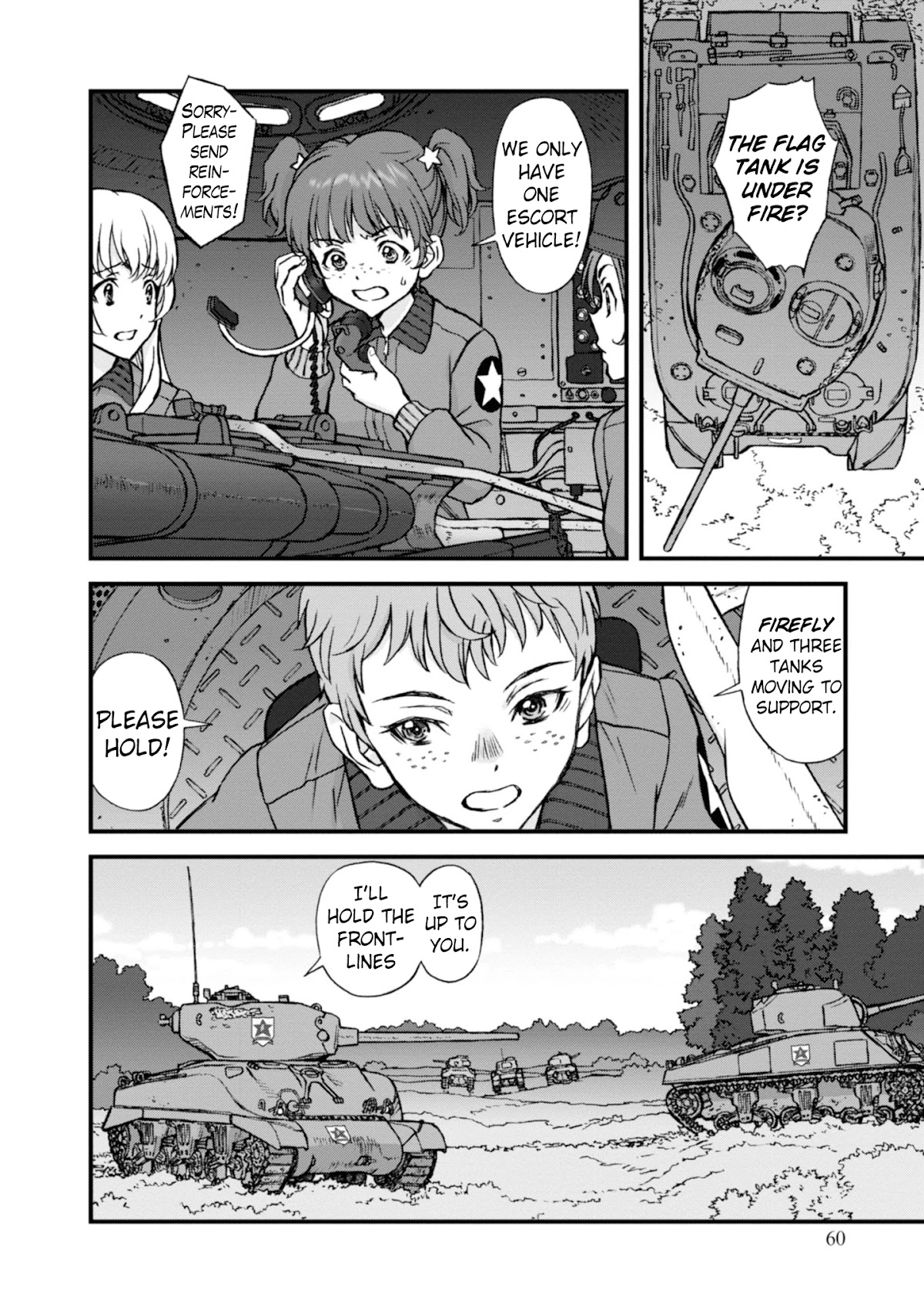 GIRLS und PANZER - The Fir Tree and the Iron-Winged Witch Chapter 5 page 1 - Chapter 5