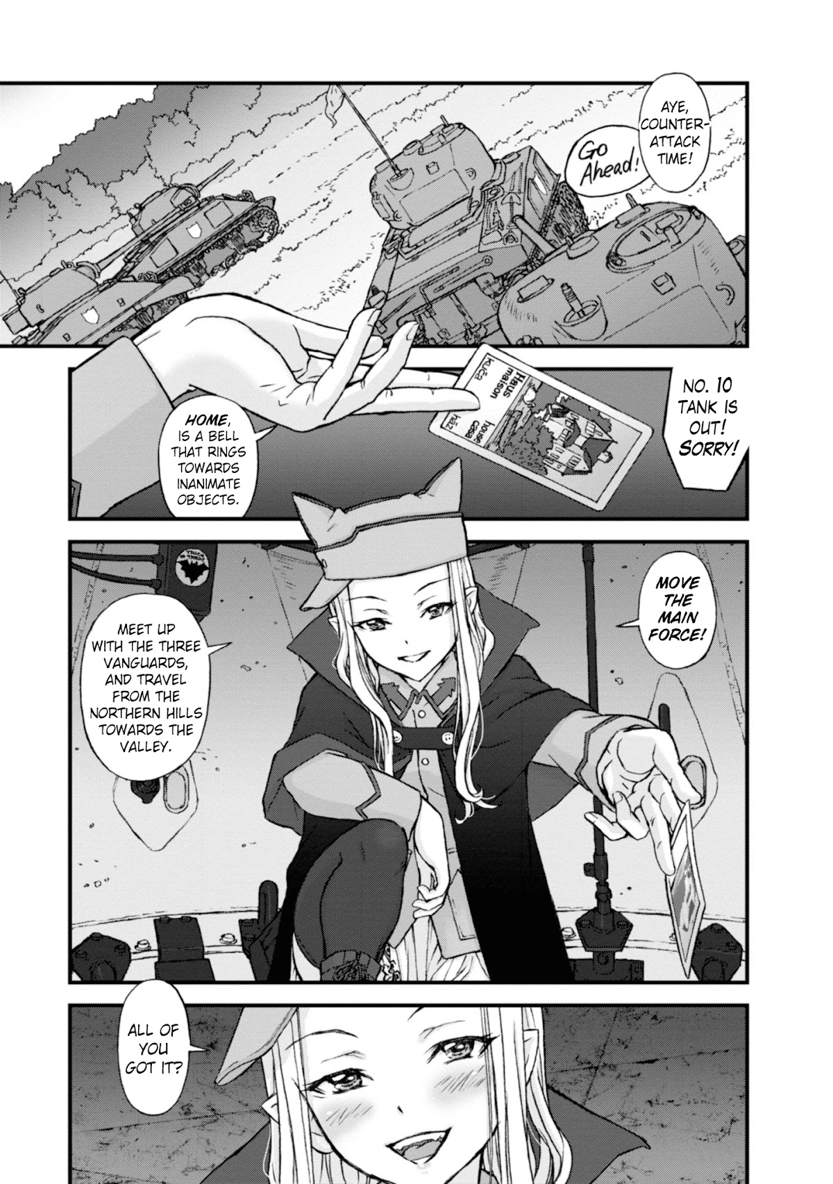 GIRLS und PANZER - The Fir Tree and the Iron-Winged Witch Chapter 5 page 10 - Chapter 5
