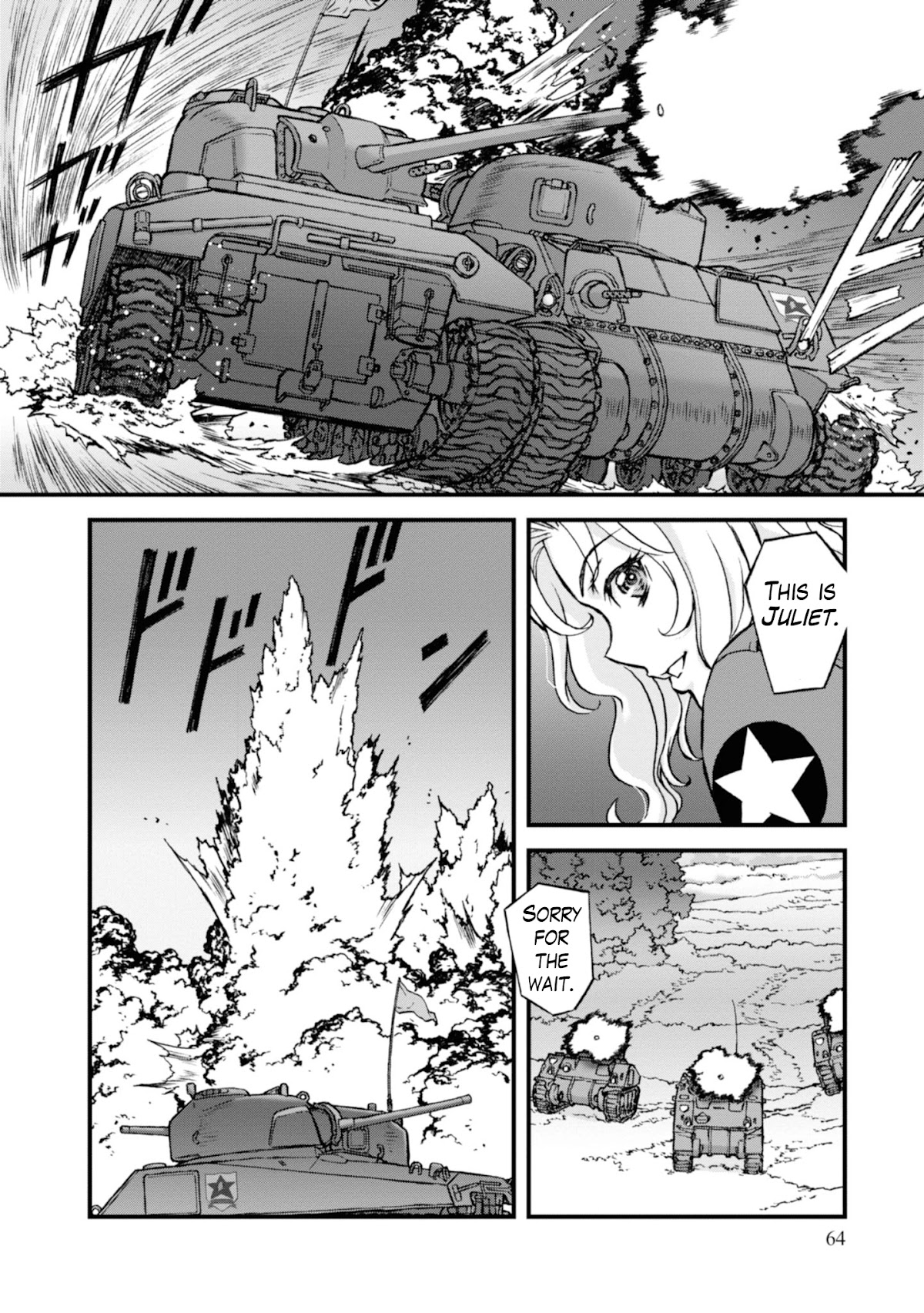 GIRLS und PANZER - The Fir Tree and the Iron-Winged Witch Chapter 5 page 5 - Chapter 5