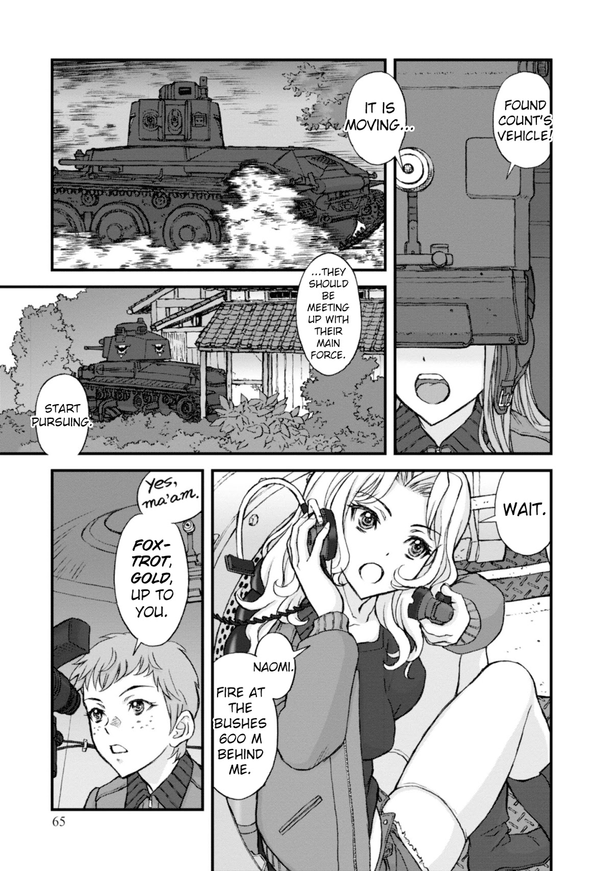 GIRLS und PANZER - The Fir Tree and the Iron-Winged Witch Chapter 5 page 6 - Chapter 5
