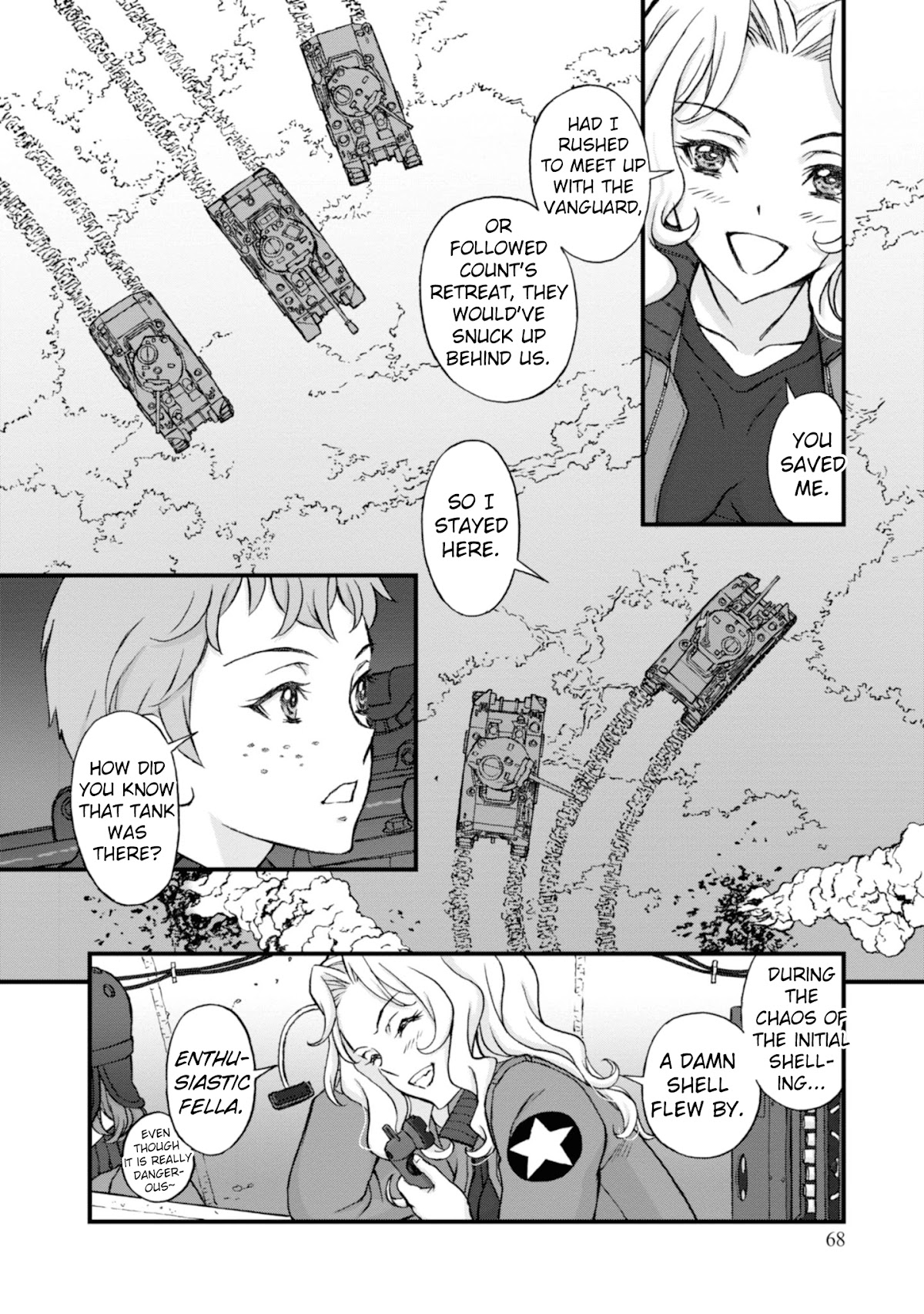 GIRLS und PANZER - The Fir Tree and the Iron-Winged Witch Chapter 5 page 9 - Chapter 5