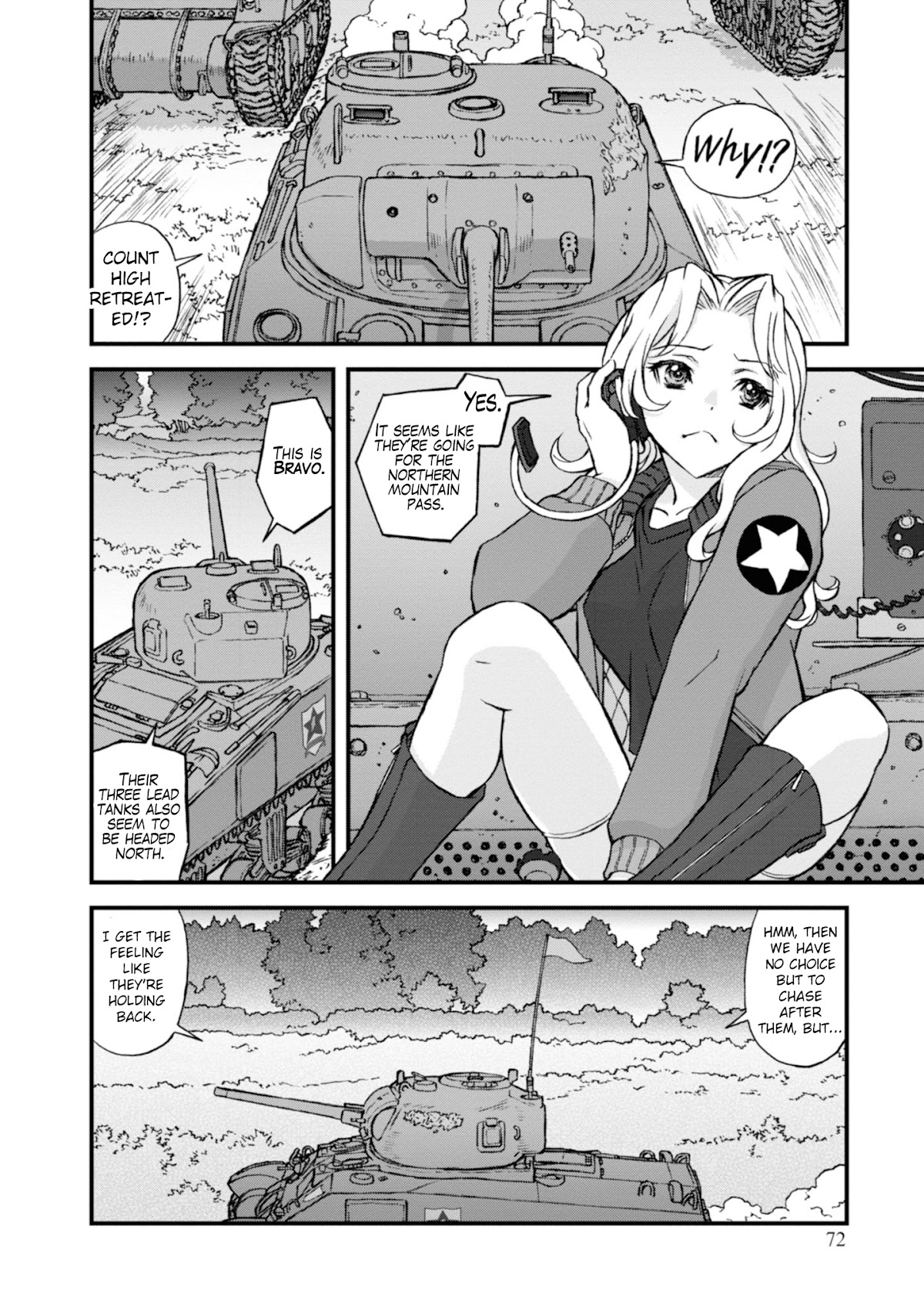 GIRLS und PANZER - The Fir Tree and the Iron-Winged Witch Chapter 6 page 1 - Chapter 6