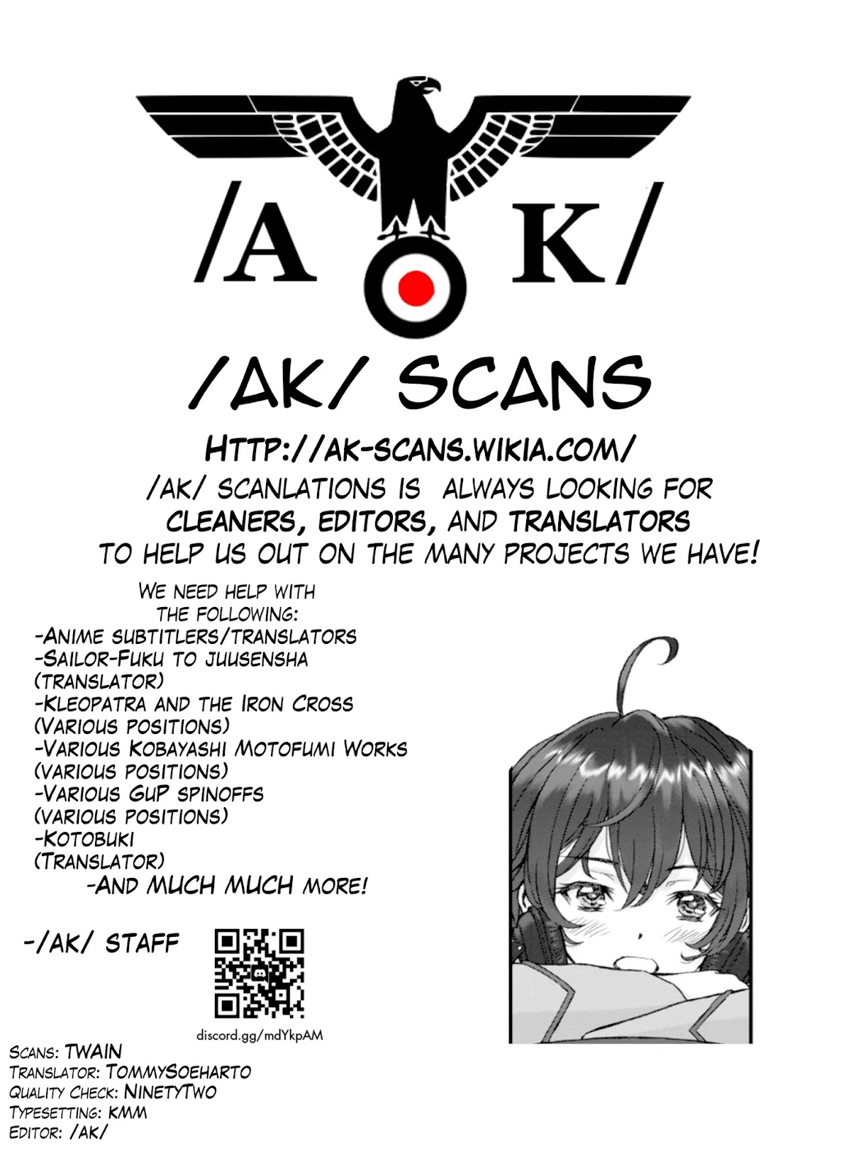 GIRLS und PANZER - The Fir Tree and the Iron-Winged Witch Chapter 6 page 11 - Chapter 6