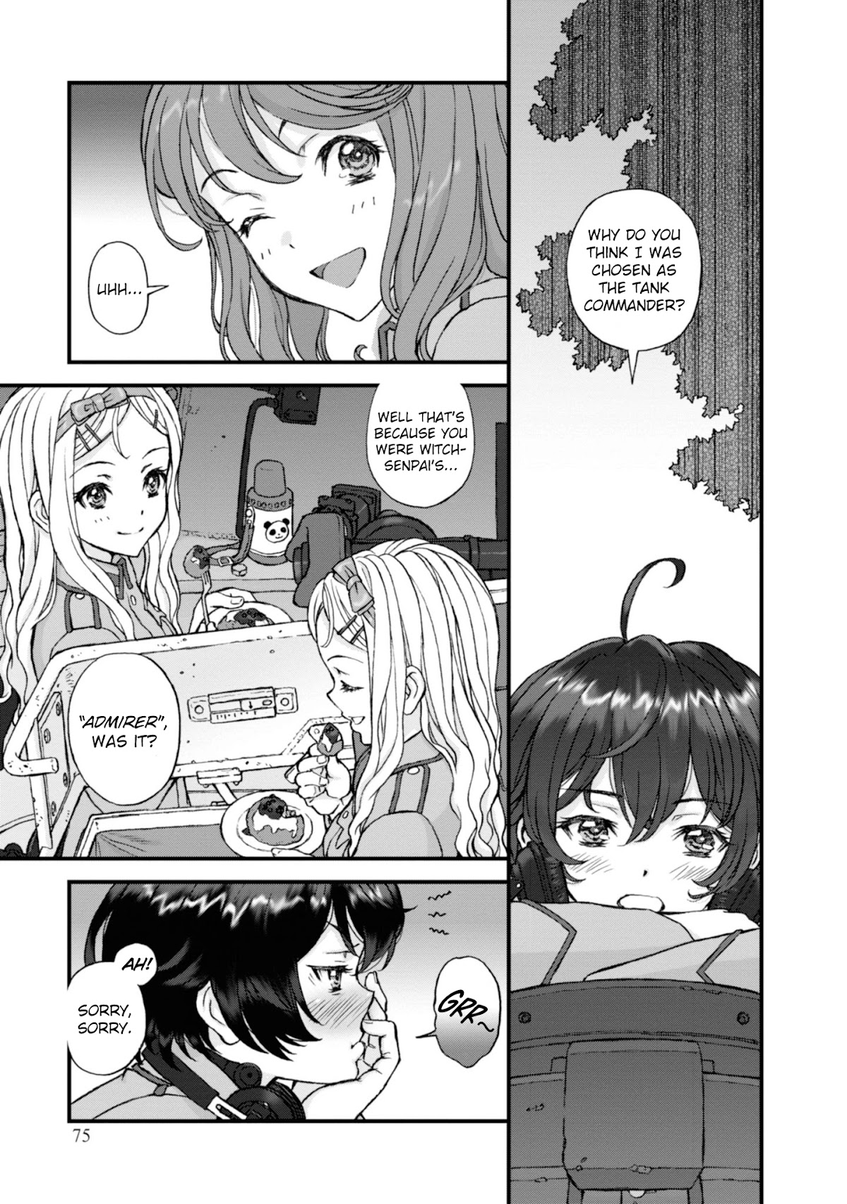 GIRLS und PANZER - The Fir Tree and the Iron-Winged Witch Chapter 6 page 4 - Chapter 6