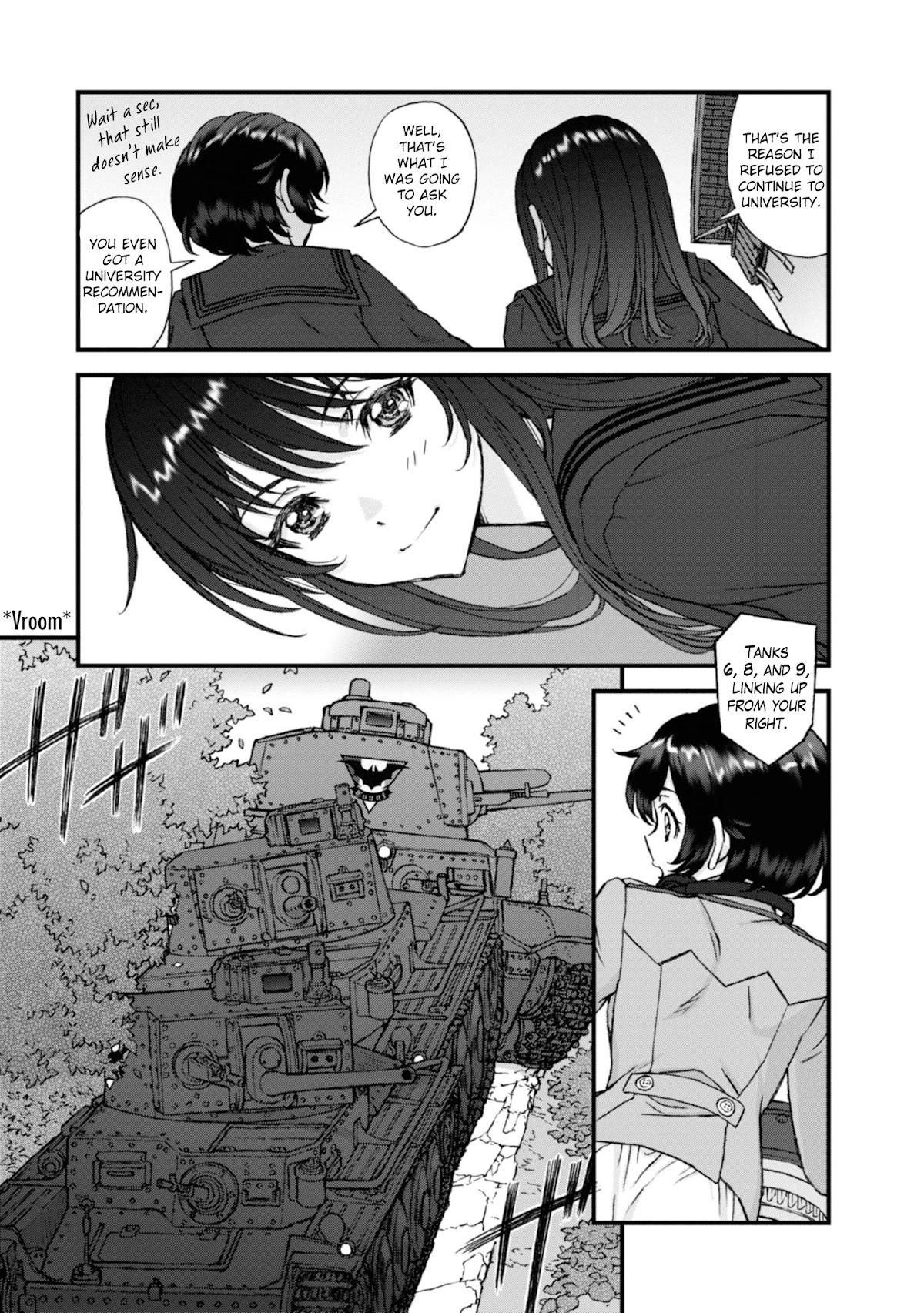 GIRLS und PANZER - The Fir Tree and the Iron-Winged Witch Chapter 8 page 2 - Chapter 8