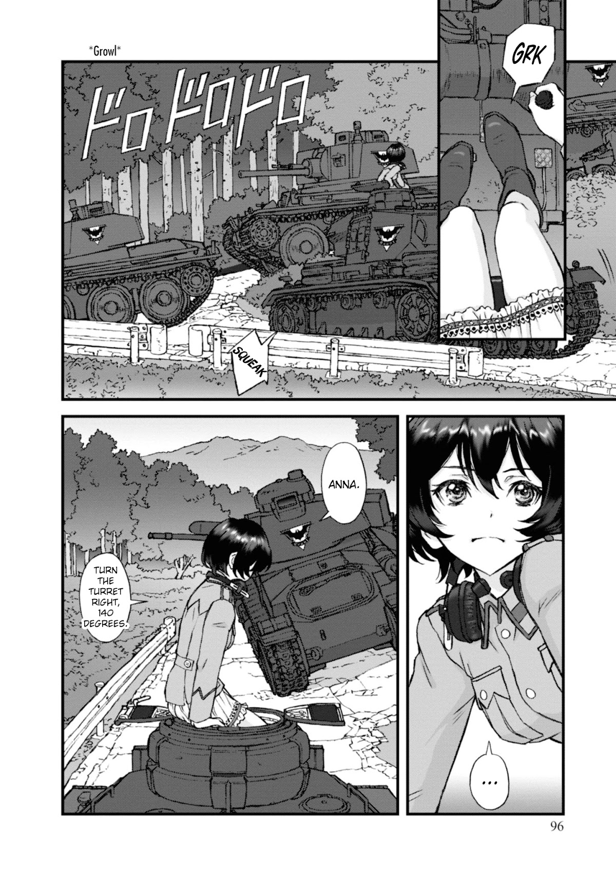 GIRLS und PANZER - The Fir Tree and the Iron-Winged Witch Chapter 8 page 3 - Chapter 8