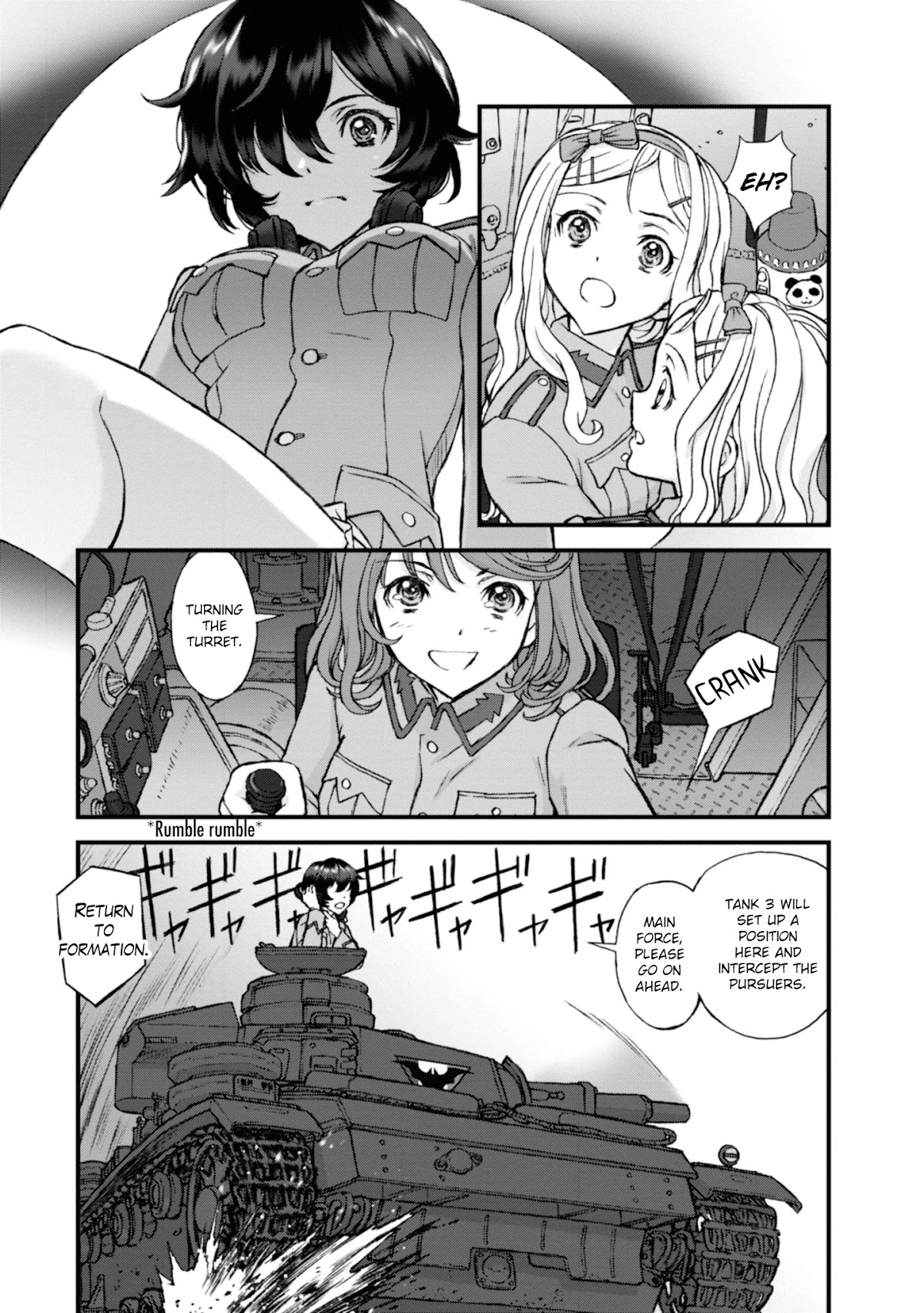 GIRLS und PANZER - The Fir Tree and the Iron-Winged Witch Chapter 8 page 4 - Chapter 8