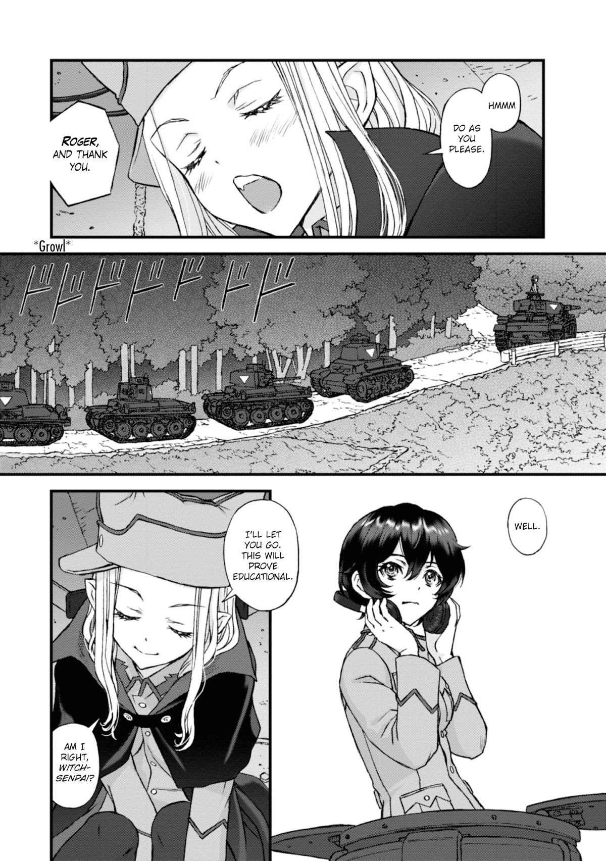 GIRLS und PANZER - The Fir Tree and the Iron-Winged Witch Chapter 8 page 6 - Chapter 8