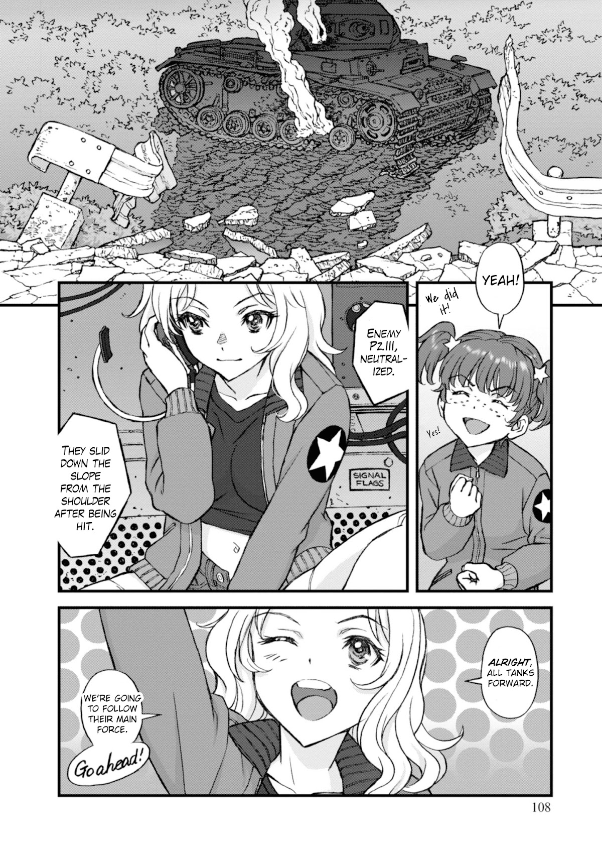 GIRLS und PANZER - The Fir Tree and the Iron-Winged Witch Chapter 9 page 5 - Chapter 9