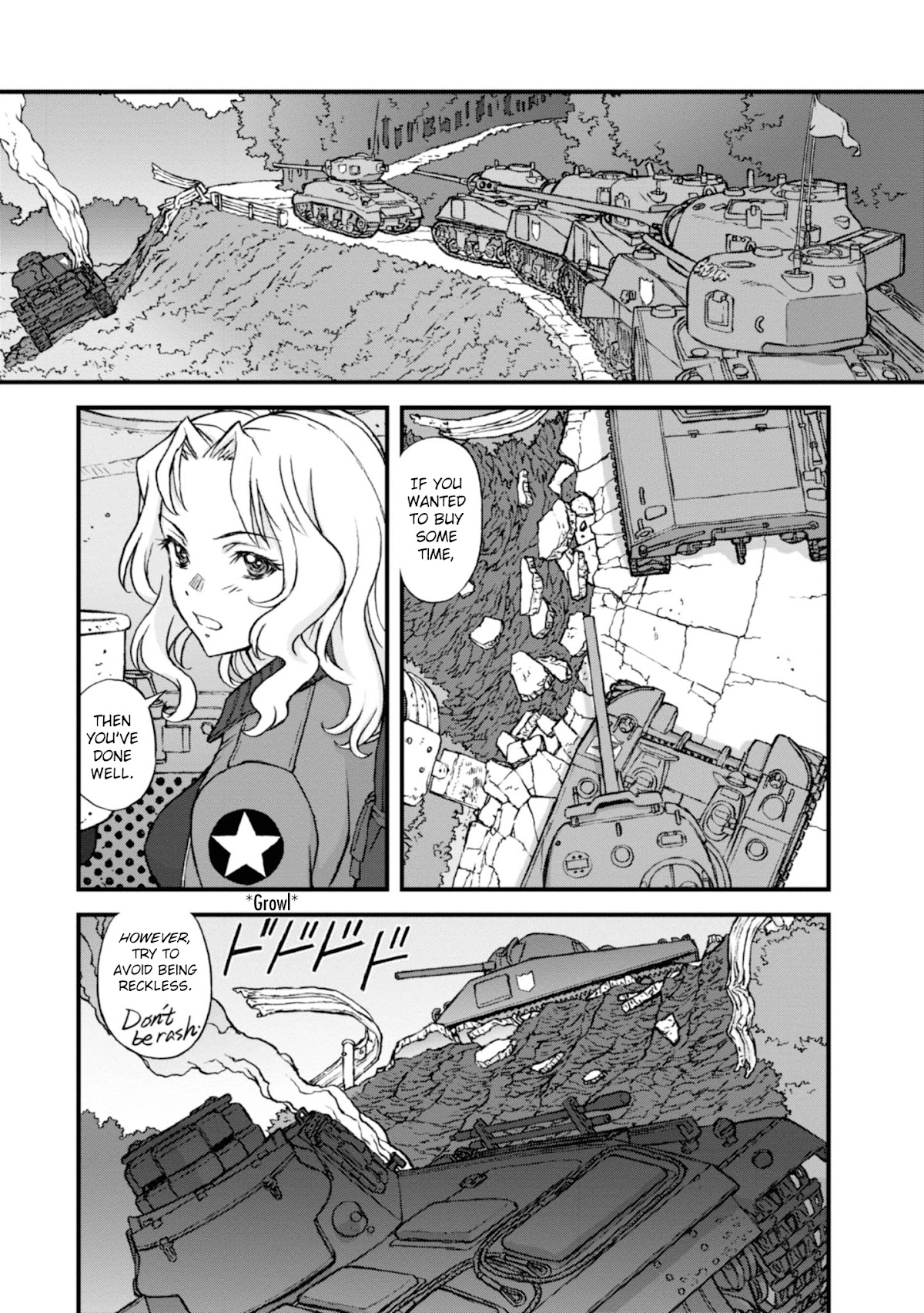 GIRLS und PANZER - The Fir Tree and the Iron-Winged Witch Chapter 9 page 6 - Chapter 9