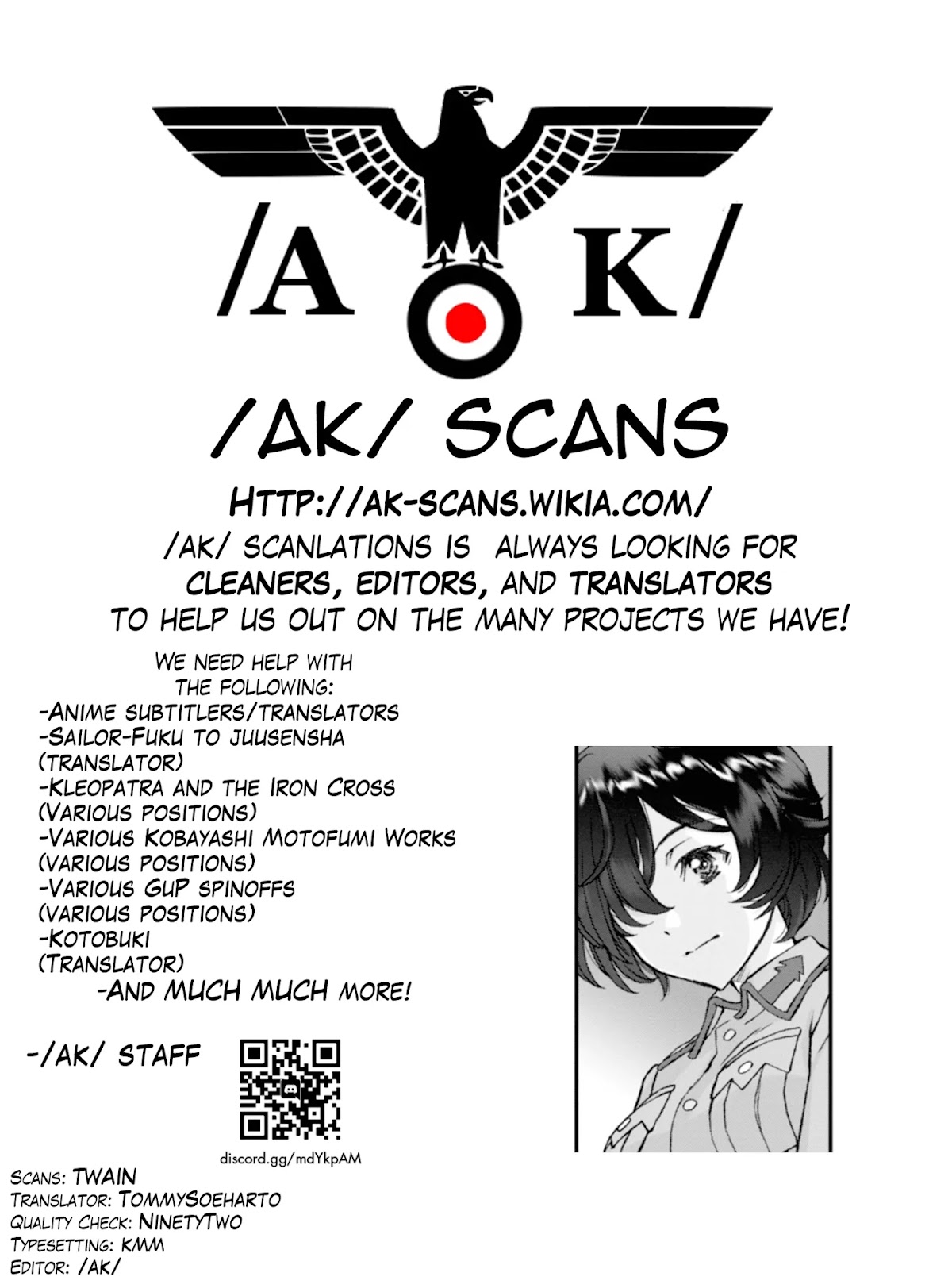GIRLS und PANZER - The Fir Tree and the Iron-Winged Witch Chapter 9 page 9 - Chapter 9