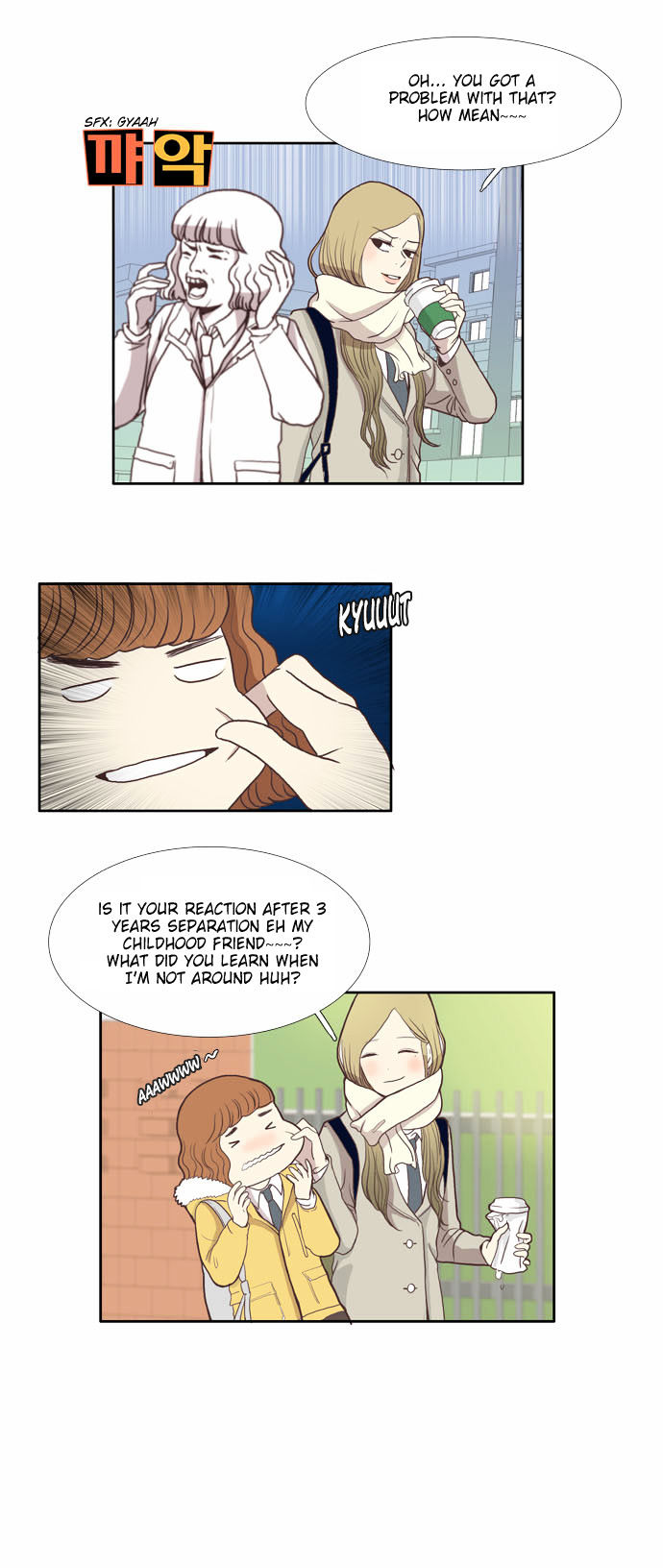 Girl's World Chapter 1 page 10 - Chapter 1 : opening ceremony