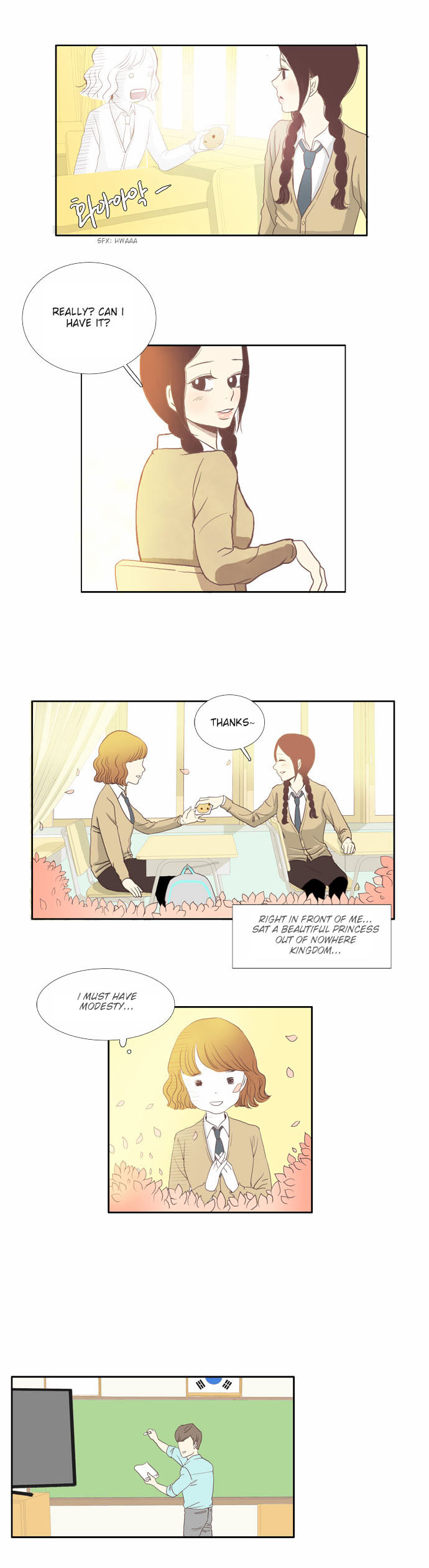 Girl's World Chapter 1 page 16 - Chapter 1 : opening ceremony