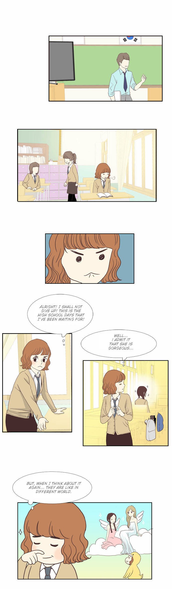 Girl's World Chapter 1 page 18 - Chapter 1 : opening ceremony