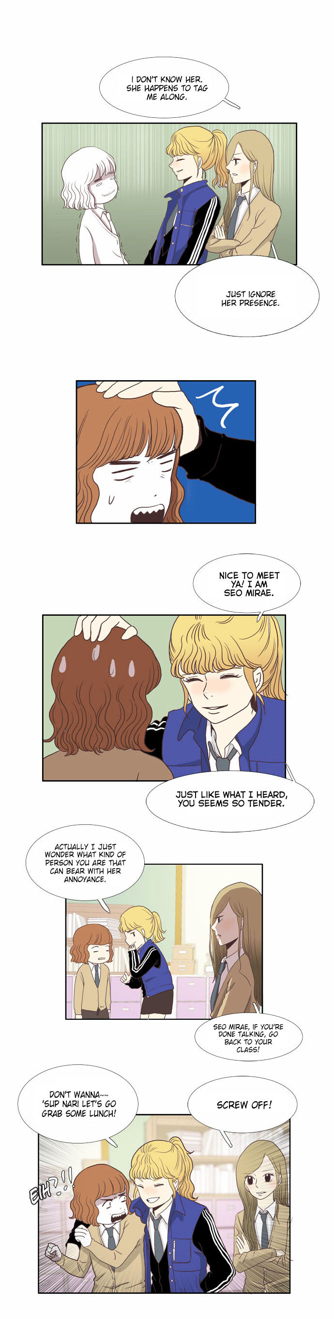 Girl's World Chapter 1 page 22 - Chapter 1 : opening ceremony