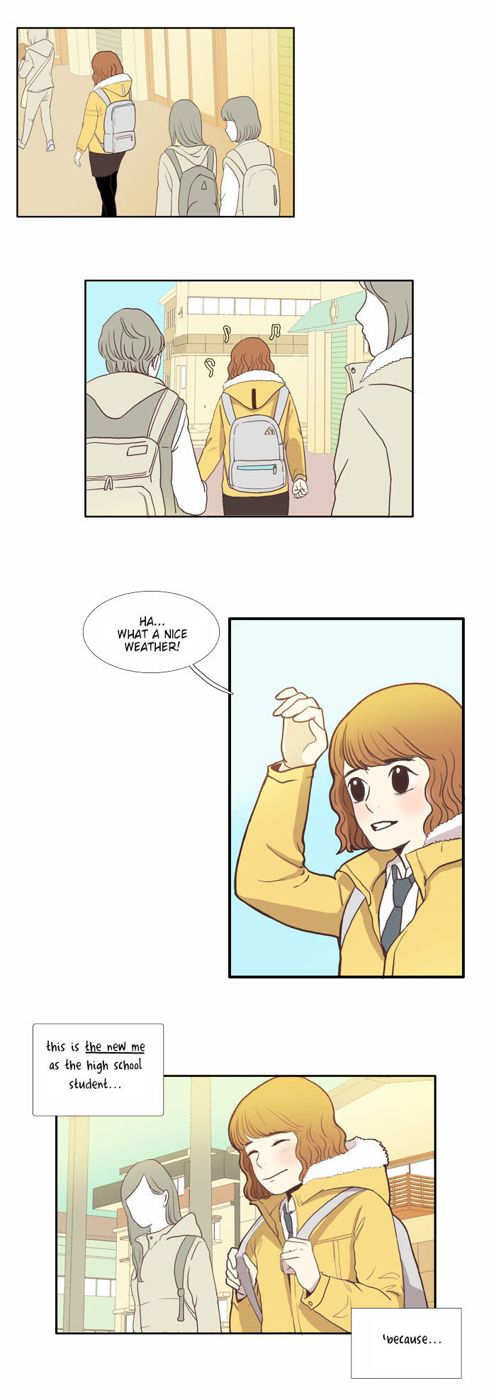 Girl's World Chapter 1 page 4 - Chapter 1 : opening ceremony