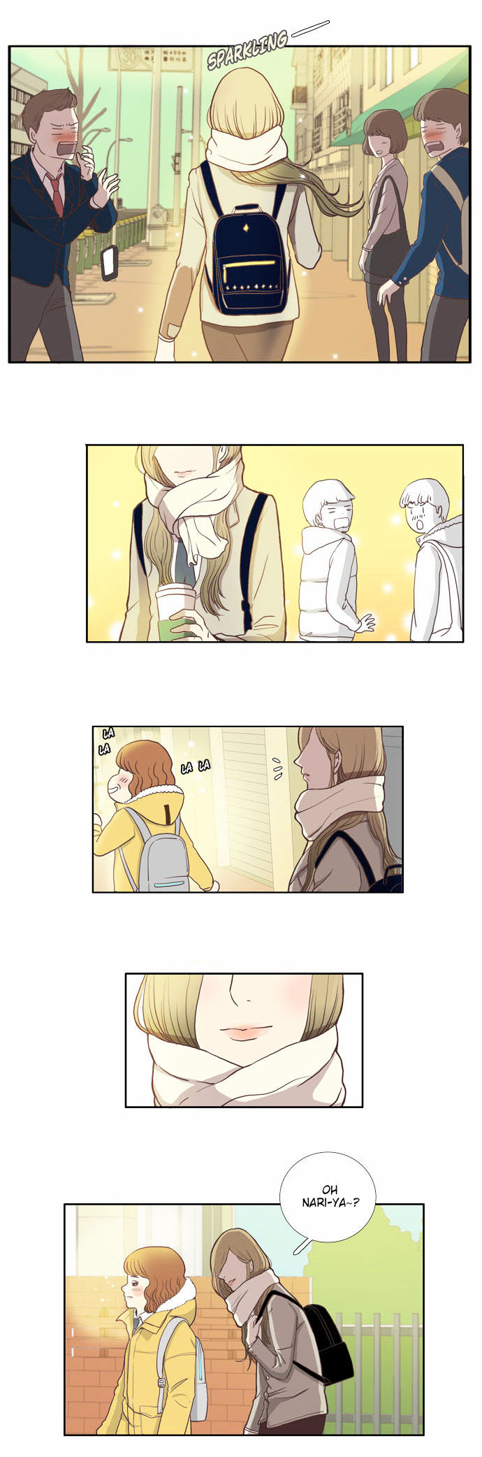 Girl's World Chapter 1 page 7 - Chapter 1 : opening ceremony