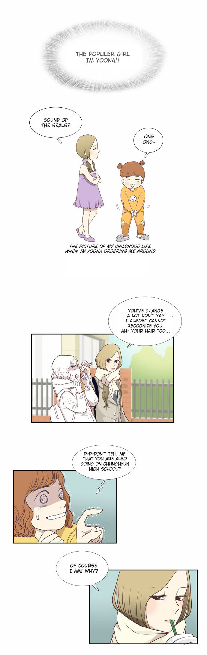 Girl's World Chapter 1 page 9 - Chapter 1 : opening ceremony