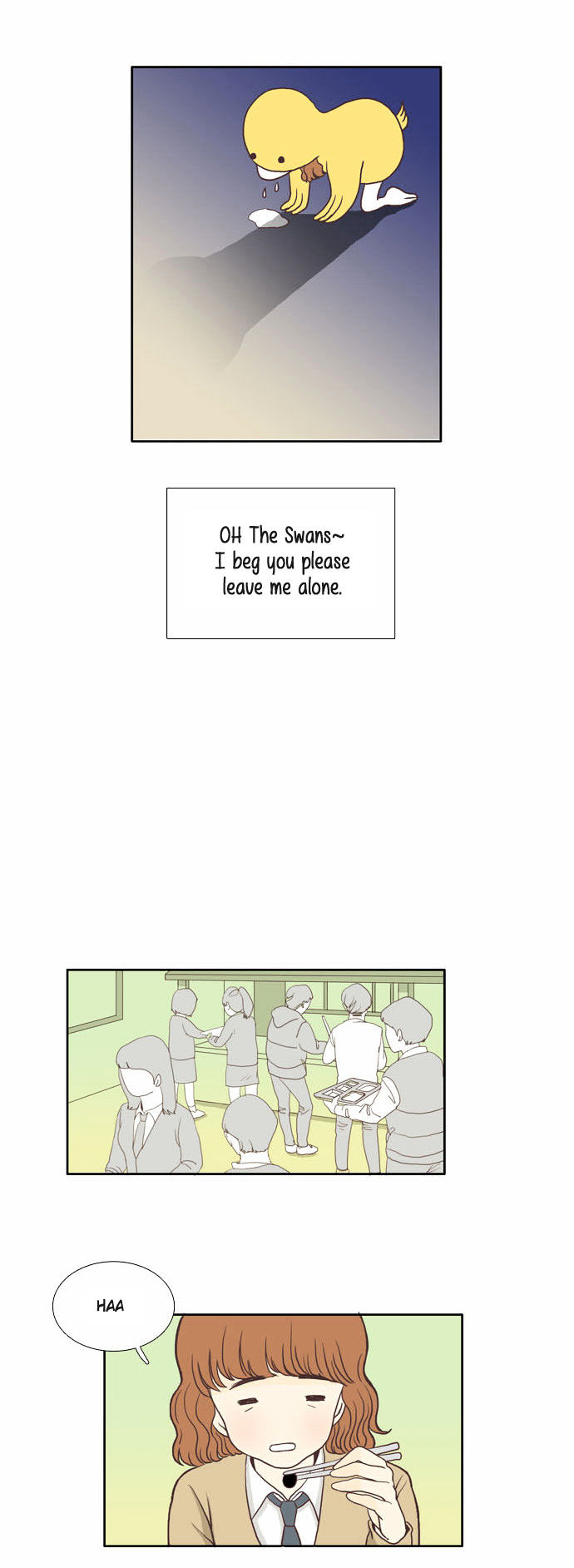 Girl's World Chapter 2 page 10 - Chapter 2 : The Duck and The Swans
