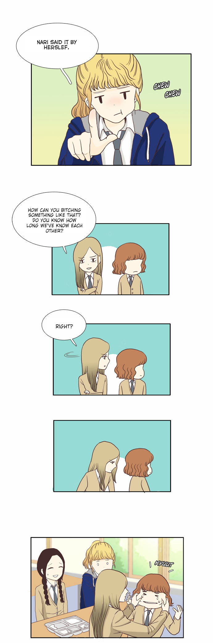 Girl's World Chapter 2 page 14 - Chapter 2 : The Duck and The Swans