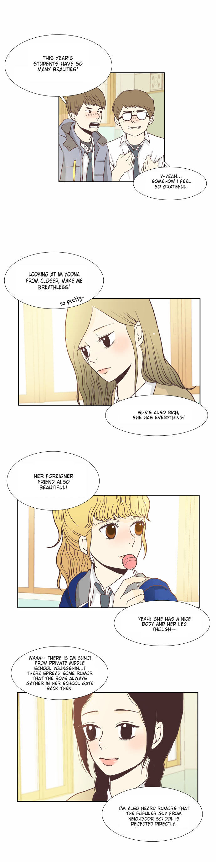 Girl's World Chapter 2 page 5 - Chapter 2 : The Duck and The Swans