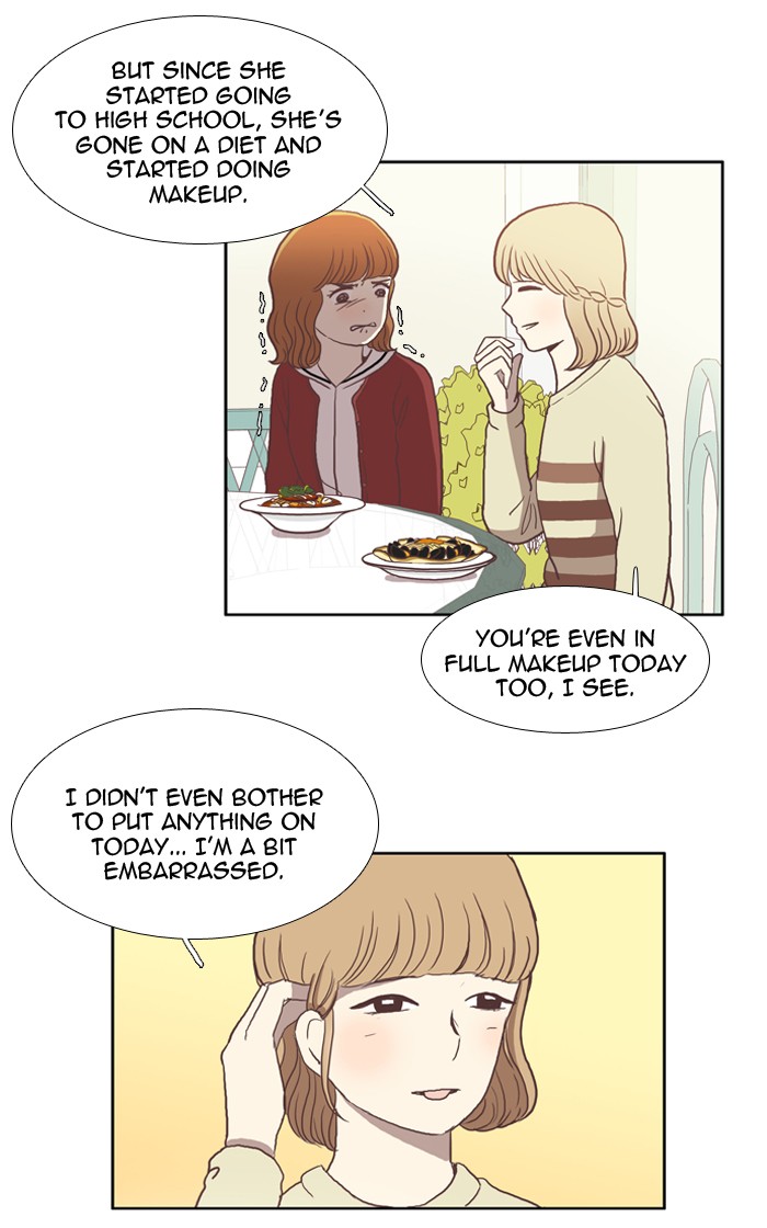 Girl's World Chapter 20 page 22 - Chapter 20: 20 - NATURAL ENEMY