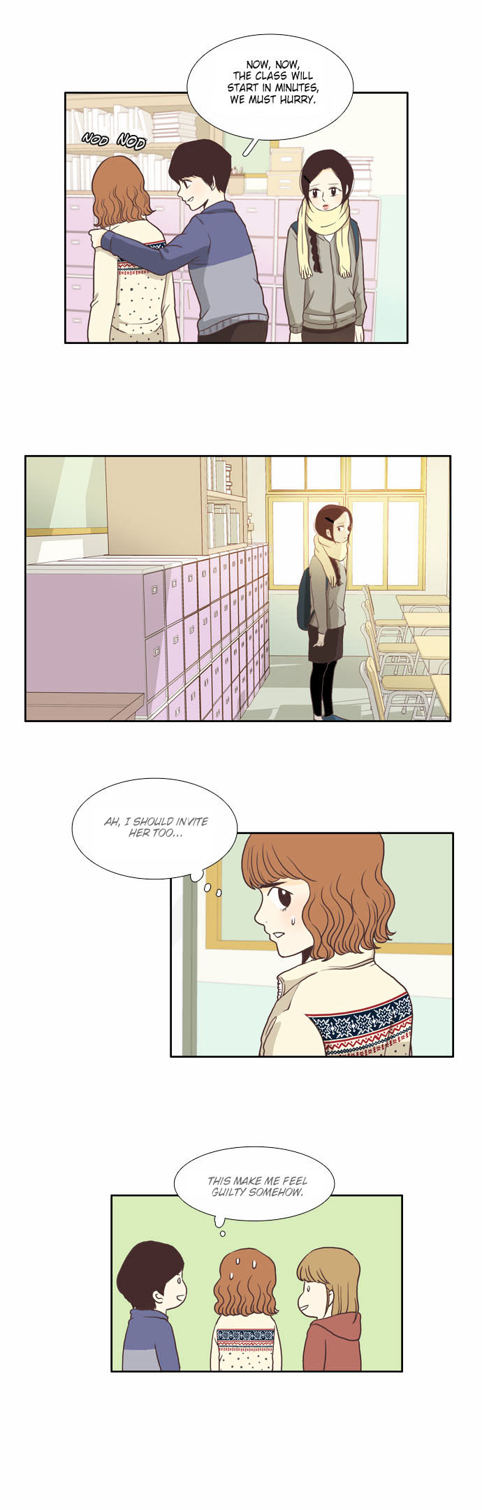 Girl's World Chapter 3 page 10 - Chapter 3 : Don't look at me with that expression (1)
