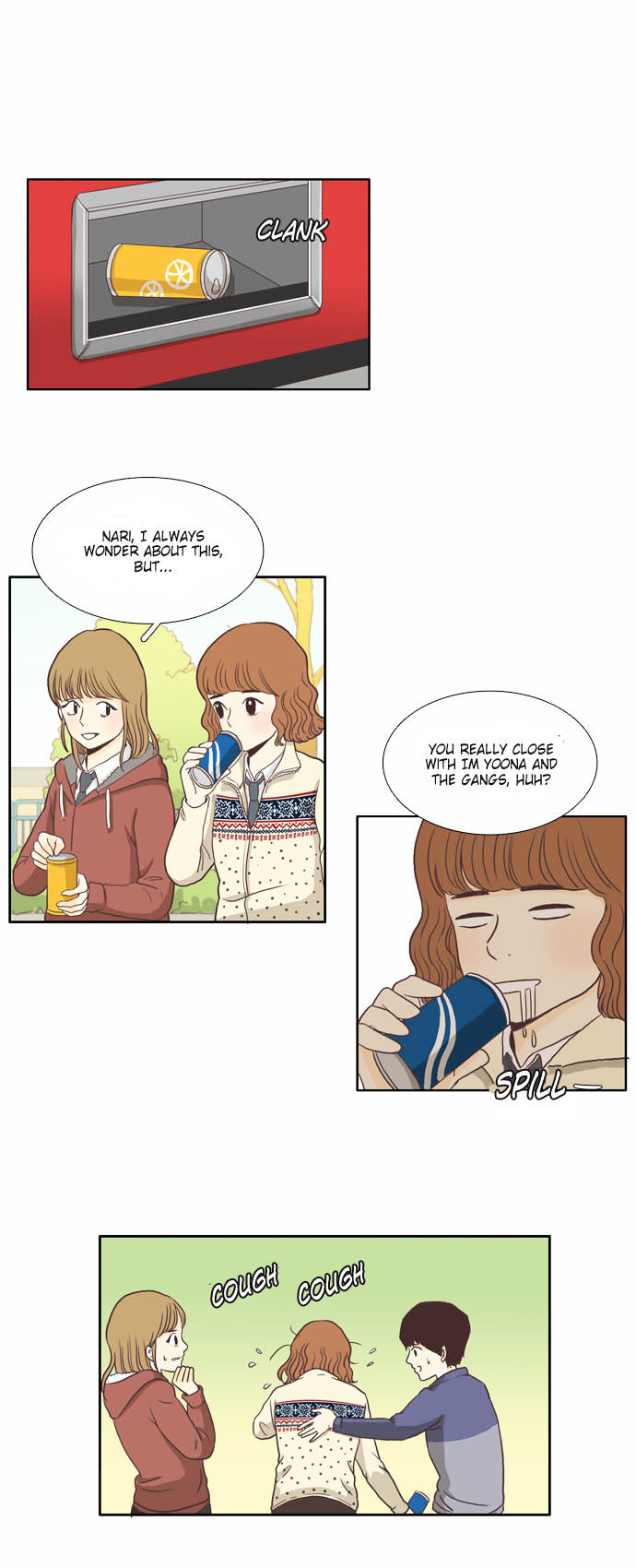 Girl's World Chapter 3 page 11 - Chapter 3 : Don't look at me with that expression (1)