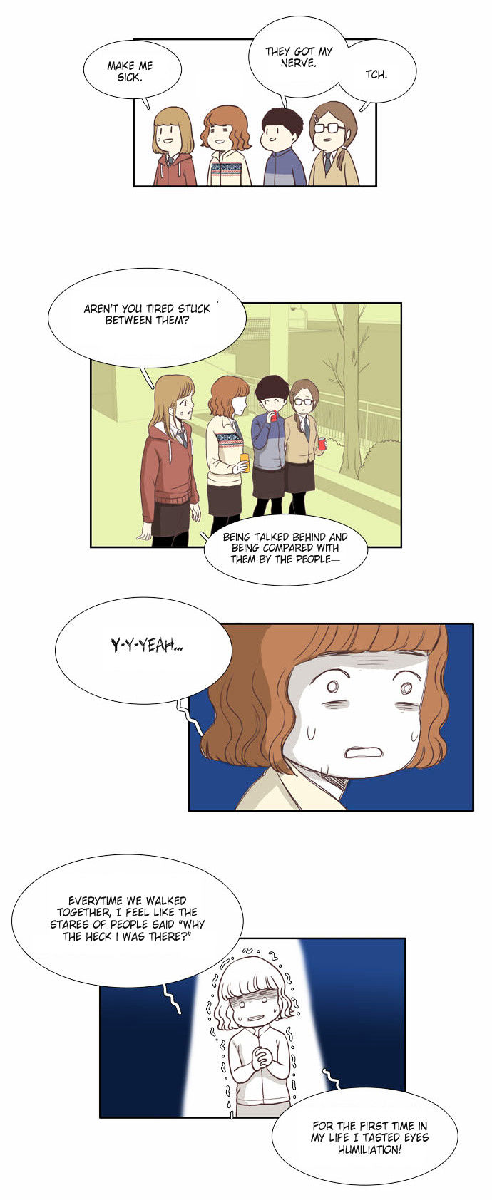 Girl's World Chapter 3 page 13 - Chapter 3 : Don't look at me with that expression (1)