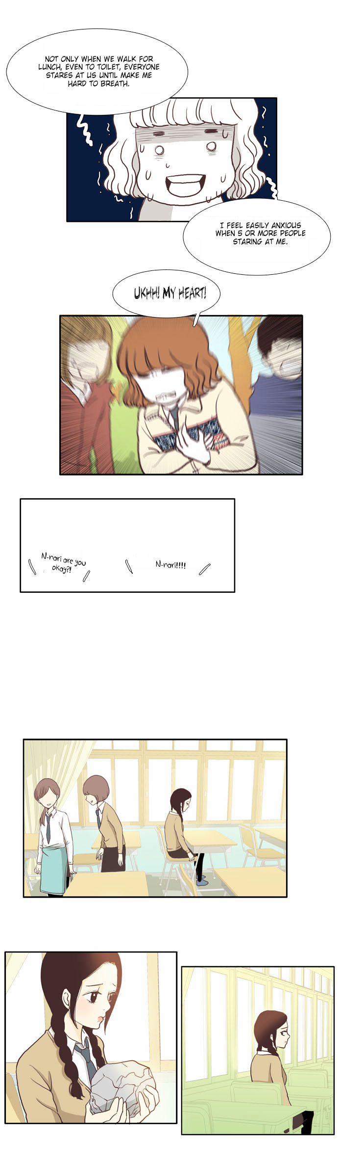 Girl's World Chapter 3 page 14 - Chapter 3 : Don't look at me with that expression (1)