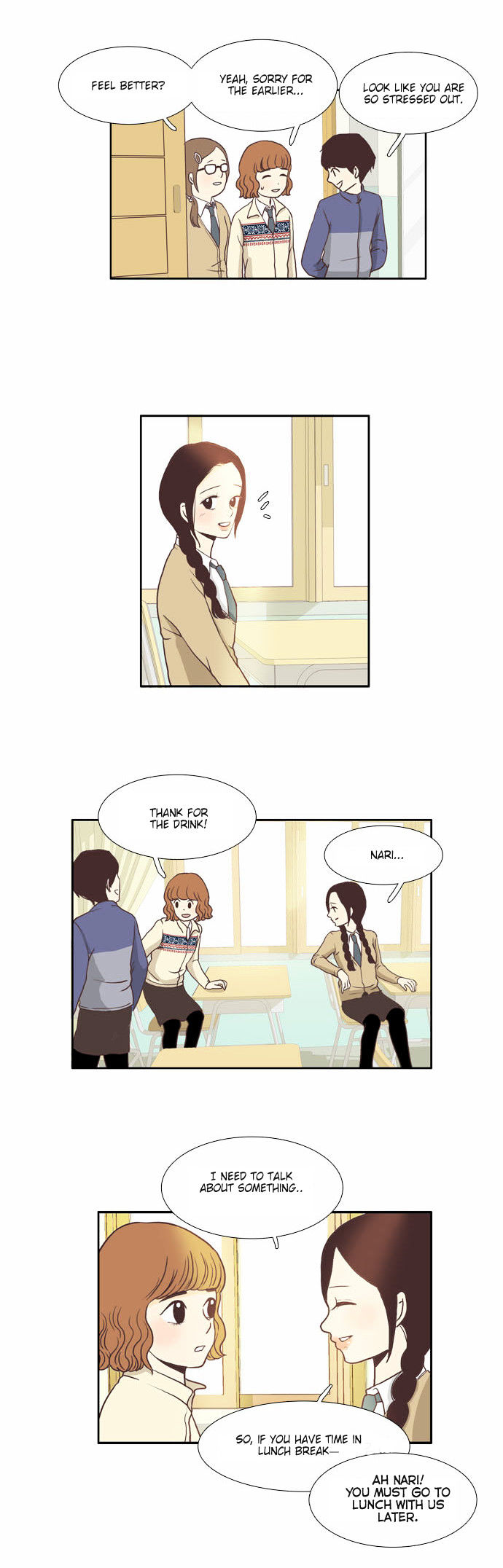 Girl's World Chapter 3 page 15 - Chapter 3 : Don't look at me with that expression (1)