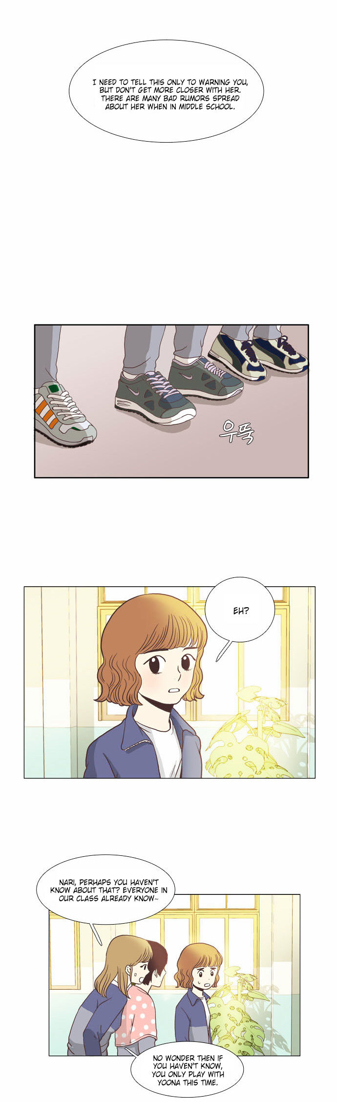 Girl's World Chapter 3 page 20 - Chapter 3 : Don't look at me with that expression (1)