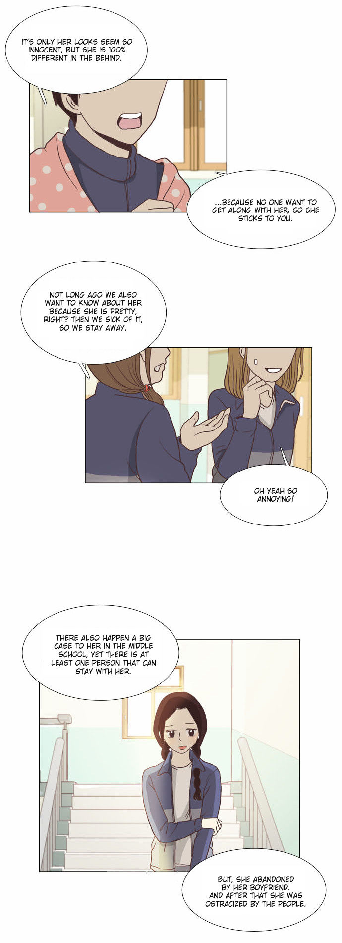 Girl's World Chapter 3 page 21 - Chapter 3 : Don't look at me with that expression (1)