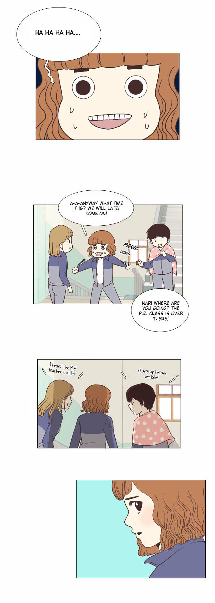 Girl's World Chapter 3 page 22 - Chapter 3 : Don't look at me with that expression (1)