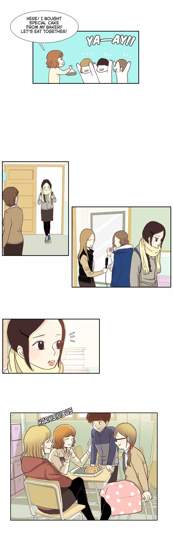 Girl's World Chapter 3 page 7 - Chapter 3 : Don't look at me with that expression (1)