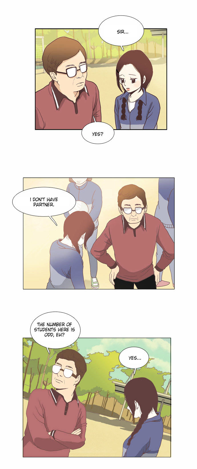 Girl's World Chapter 4 page 10 - Chapter 4 : Don't look at me with that expression (2)