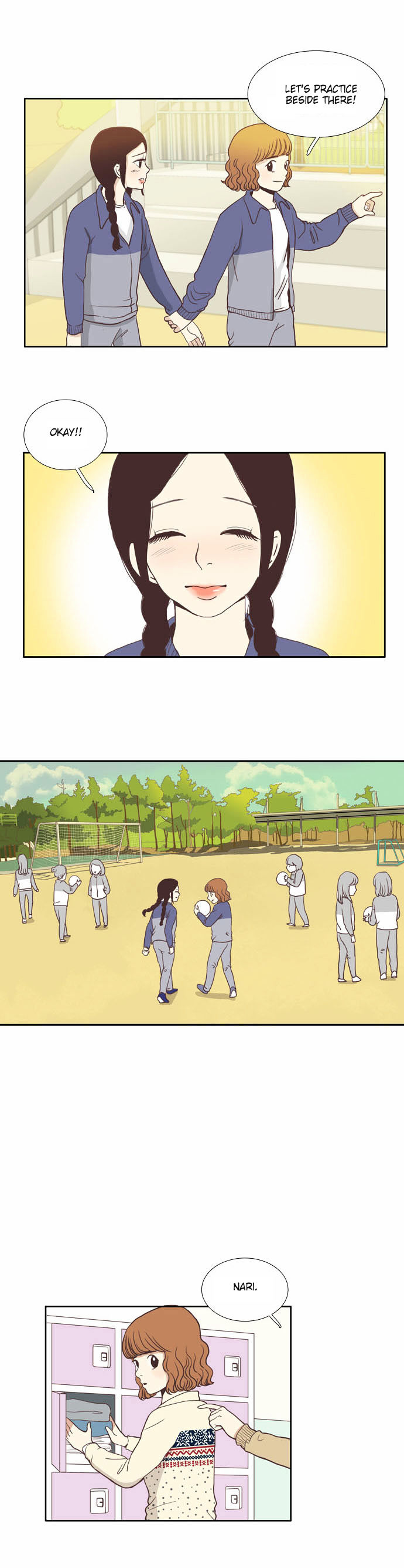 Girl's World Chapter 4 page 14 - Chapter 4 : Don't look at me with that expression (2)