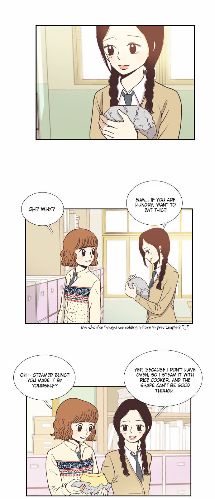 Girl's World Chapter 4 page 15 - Chapter 4 : Don't look at me with that expression (2)