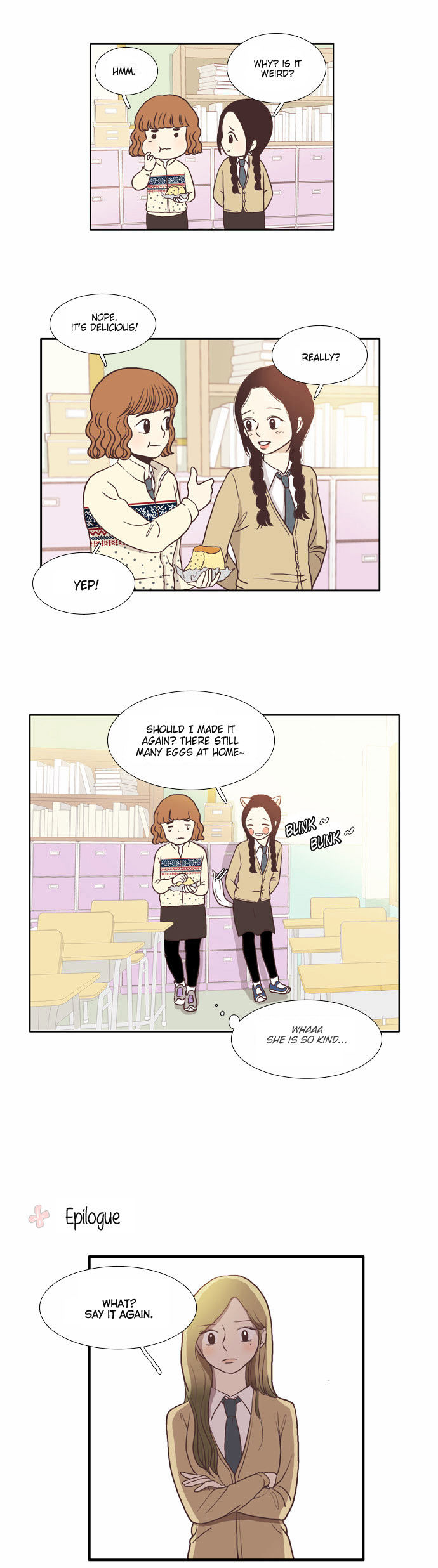 Girl's World Chapter 4 page 17 - Chapter 4 : Don't look at me with that expression (2)