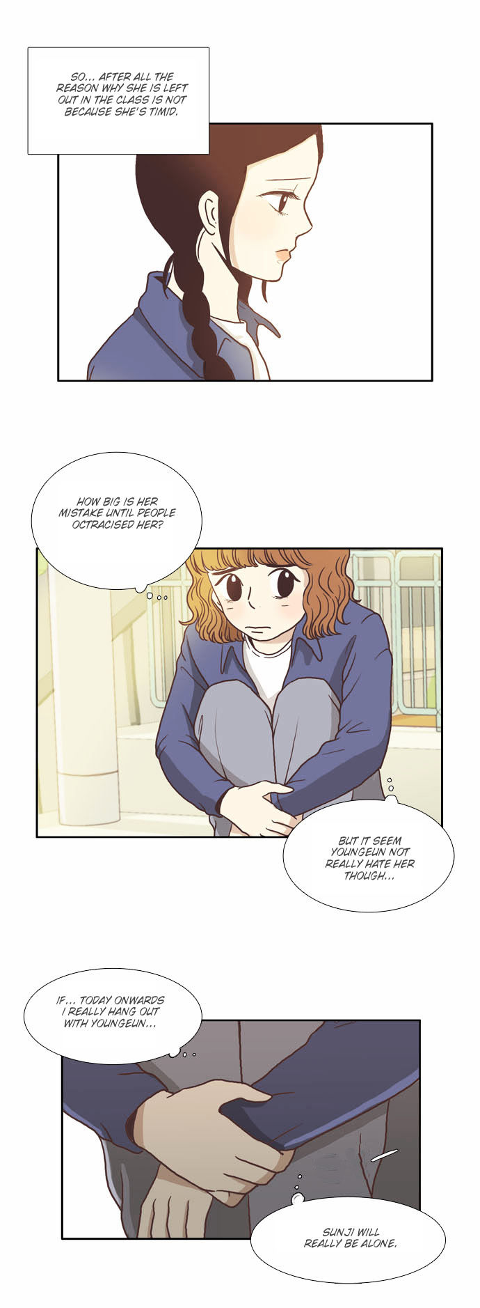 Girl's World Chapter 4 page 5 - Chapter 4 : Don't look at me with that expression (2)
