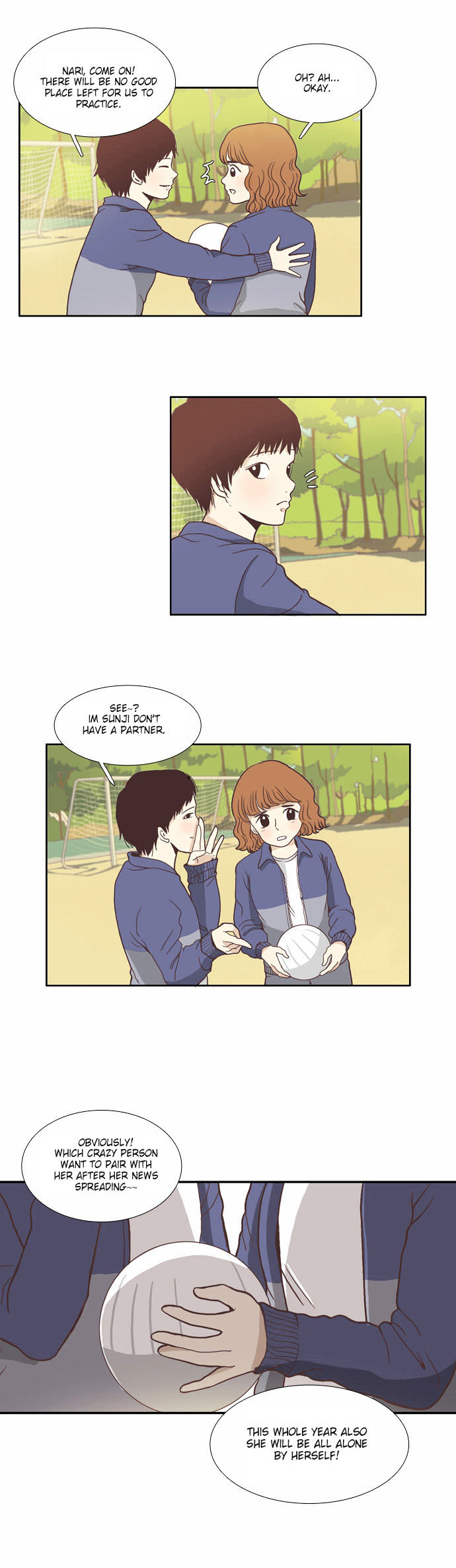 Girl's World Chapter 4 page 8 - Chapter 4 : Don't look at me with that expression (2)