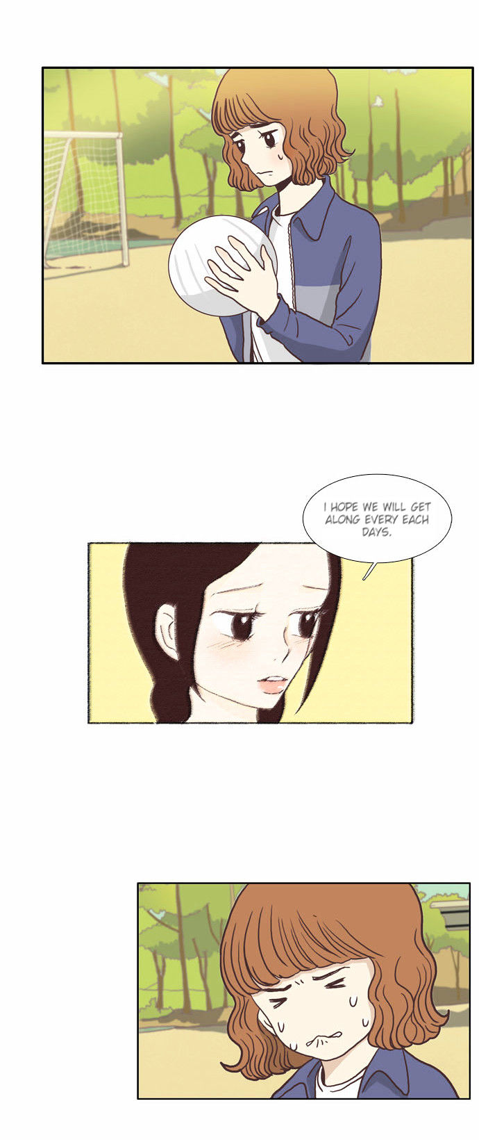 Girl's World Chapter 4 page 9 - Chapter 4 : Don't look at me with that expression (2)