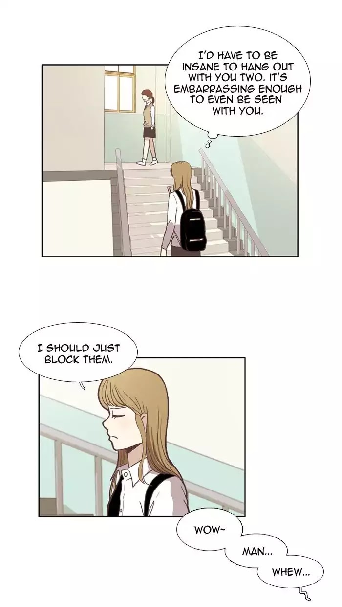 Girl's World Chapter 41 page 17 - Chapter 41: What Goes Around Comes Around (Part 1)