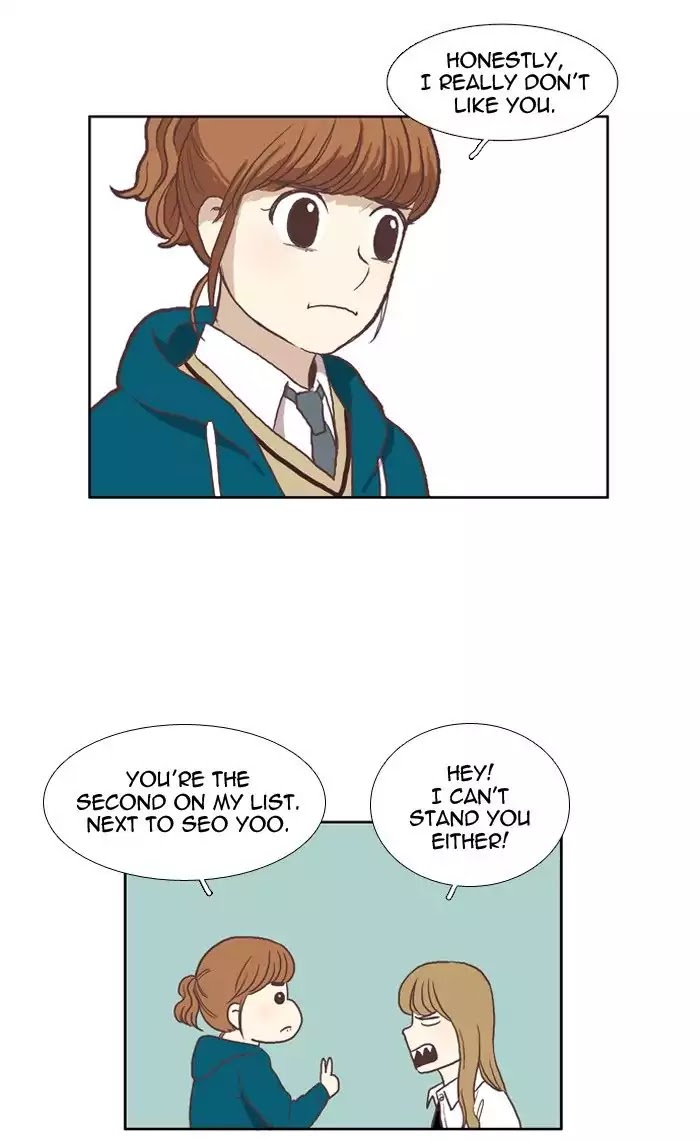 Girl's World Chapter 48 page 35 - Chapter 48: In Their Shoes (Part 1)